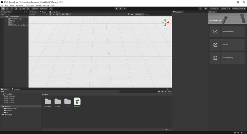 UnityでVRアプリケーションを作ってみる - 技術ブログ
